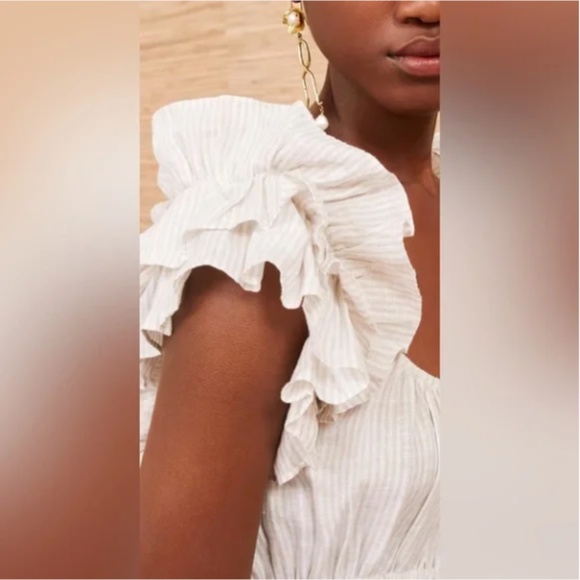 Ulla Johnson Rissa Dress in Sand 10 - Picture 3 of 16